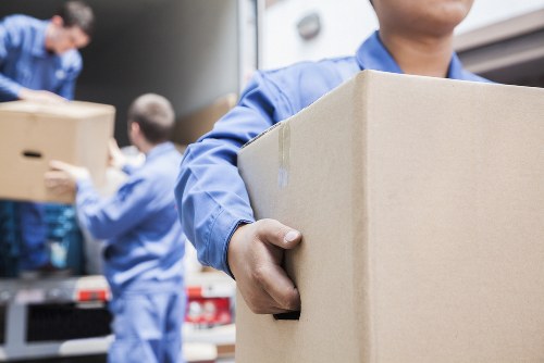 Commercial moving team supporting a business relocation in Brent