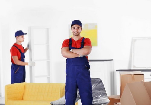 Removal van service helping with a move in Brent near local homes
