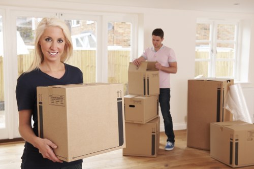 Office move logistics and access planning in Brent