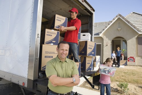 Packing and loading furniture for a move in Brent